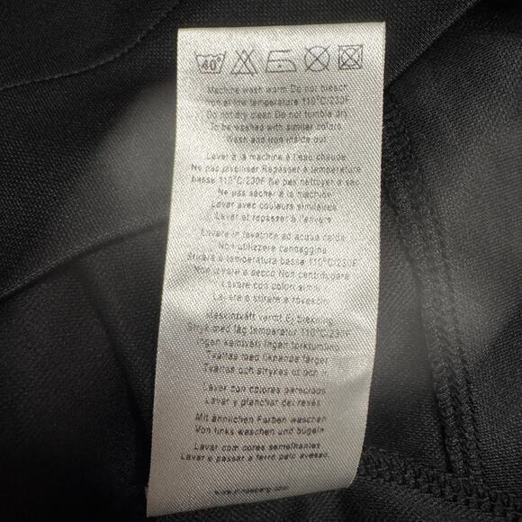 Men's J.Lindeberg Black  Short Sleeve‎ Regular Fit Performance Casual Polo M - Picture 8 of 9